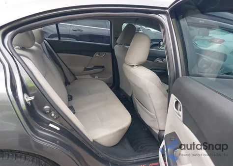 2013 Honda Civic Sdn Lx из США, поврежденный, VIN 2HGFB2F56DH507782